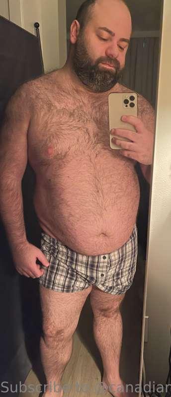 If you like big bellies i have more on onlyfans.com/canadian..