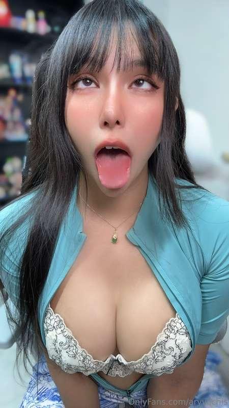 En la boca 🤤 para no lavar las sábanas! 💦