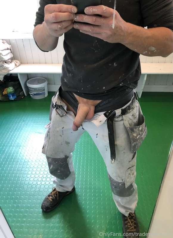 Working on a sports centre
 love getting my cock out in the ..