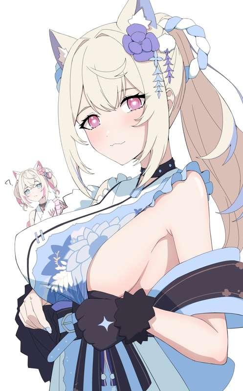 Fuwawa's Sidefluff