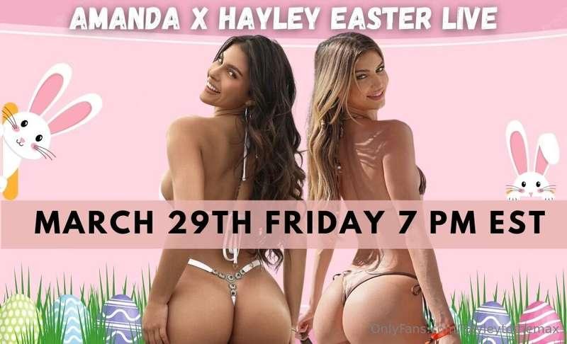 SO EXCITEDDDD.. will be doing a live stream with @amandatriv..