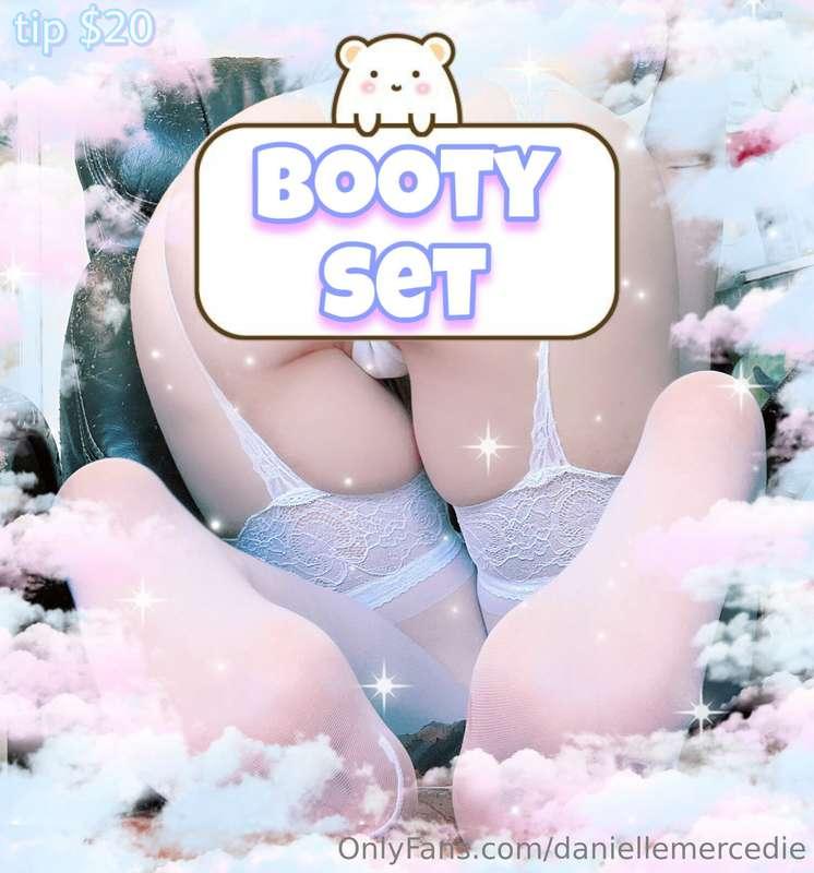 ~ cute booty set ~  🤍 Tip $20 for all 5 photos 🤍