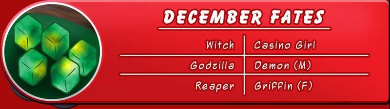 December Fates Announcement