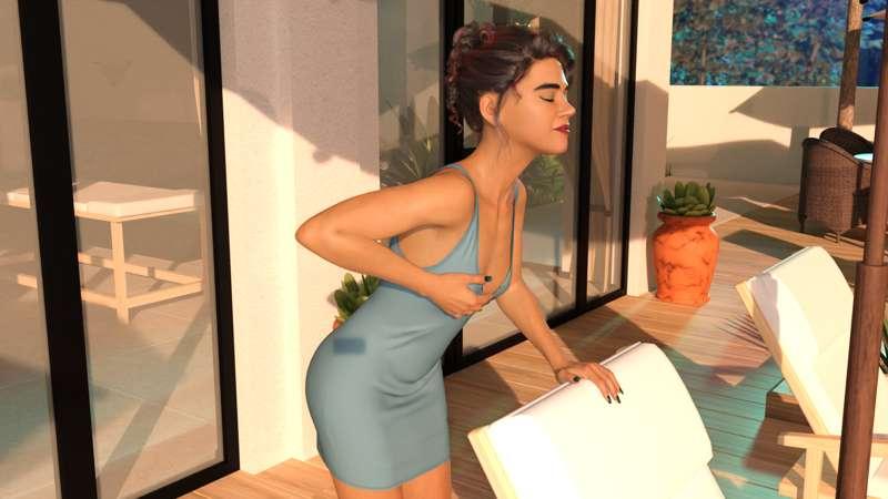 Breast and butt inflation is under construction.