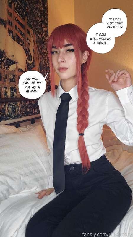 Are you ready for lewd Makima?
