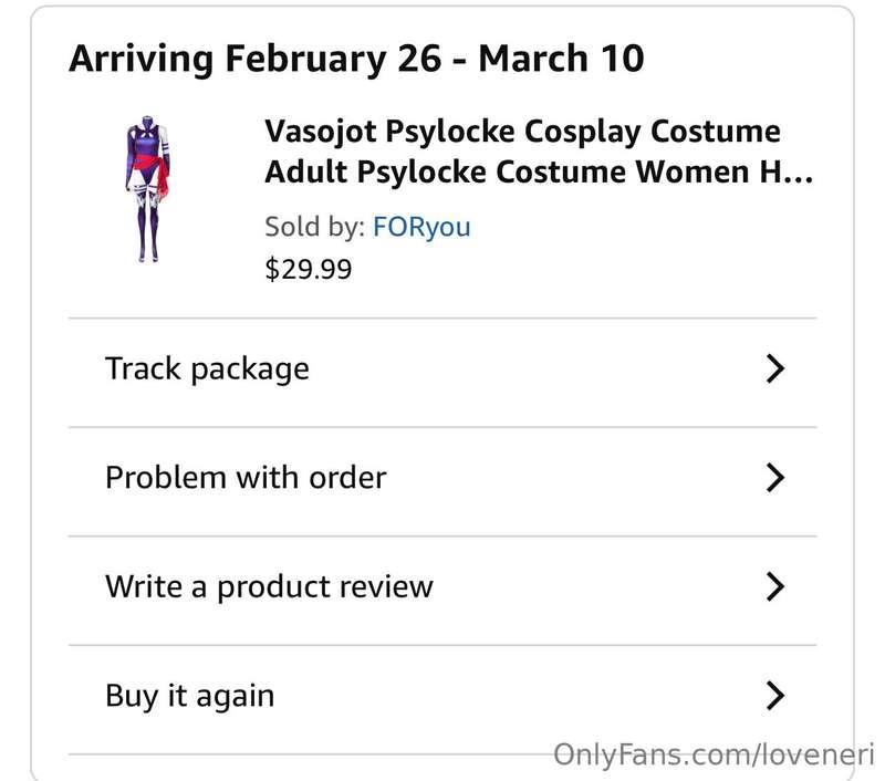 Wow 50 subs thank you everyone and it says the psylocke cosp..