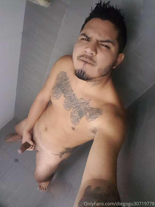 Con frío a ducharme .... ven a pasar jabonsito