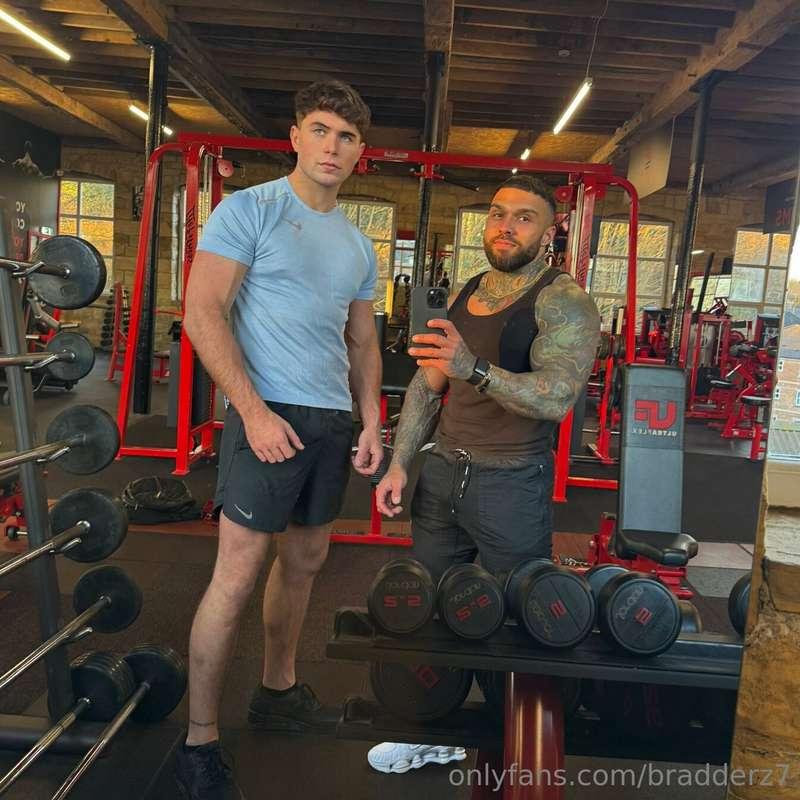 Gym with bro