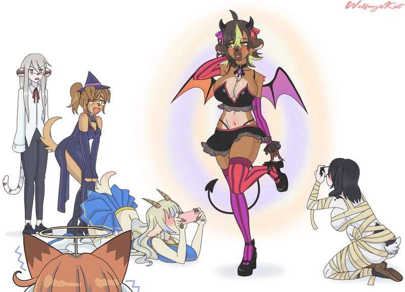 Hyena Harem Halloween