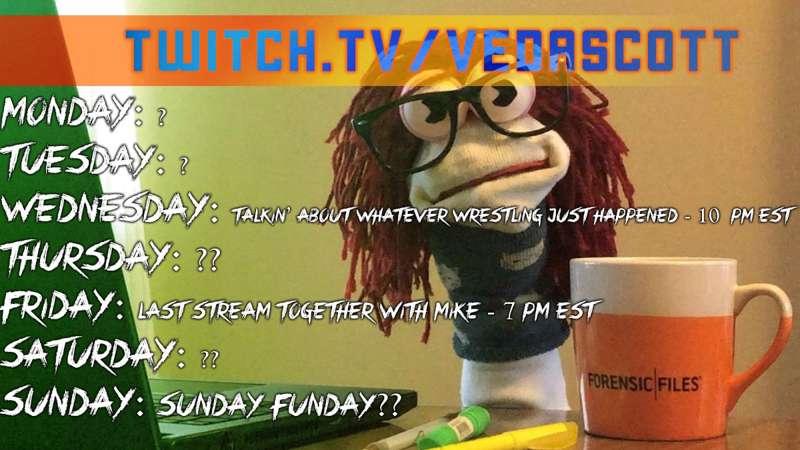 Twitch Schedule!!