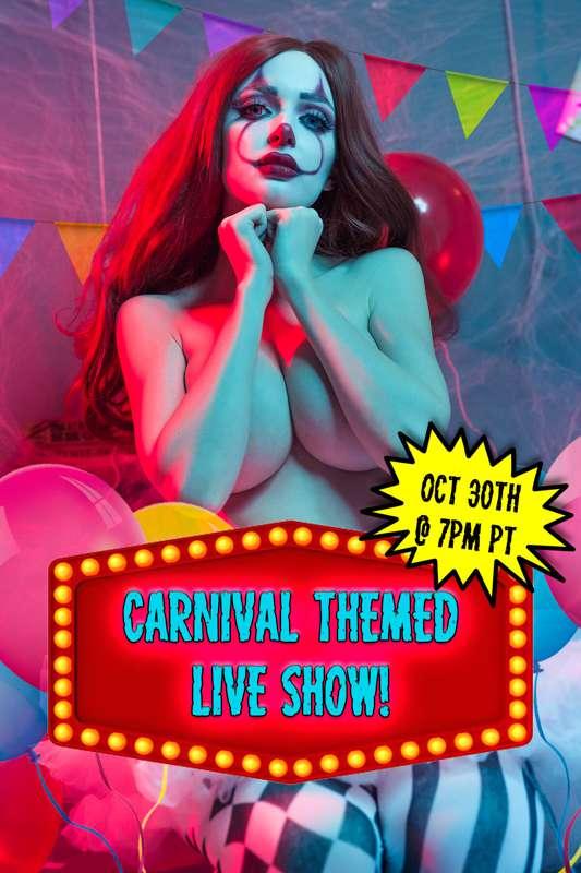 SAVE THE DATE!!

We are having a huge themed live show next ..