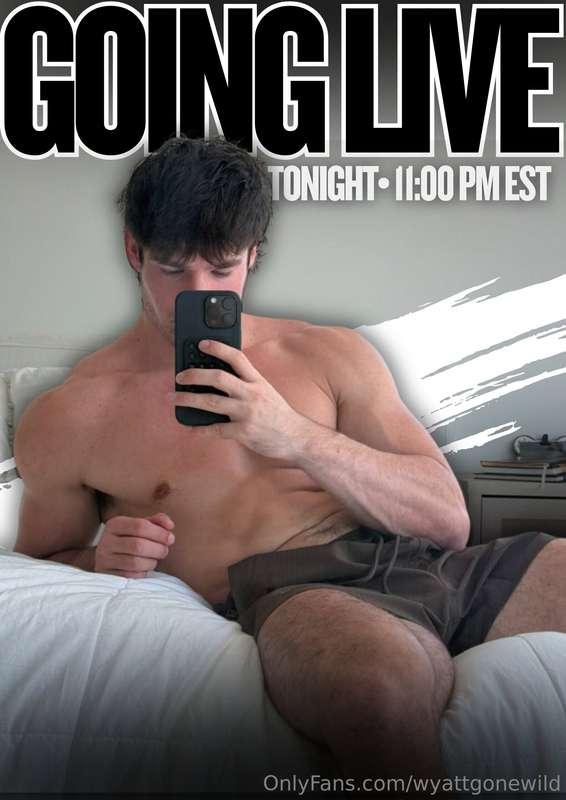 Didn't plan this, but screw it. Going live tonight at 11 PM ..