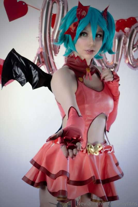 Valentine photo set Miku, Vanilla, Rosalia, D.va.