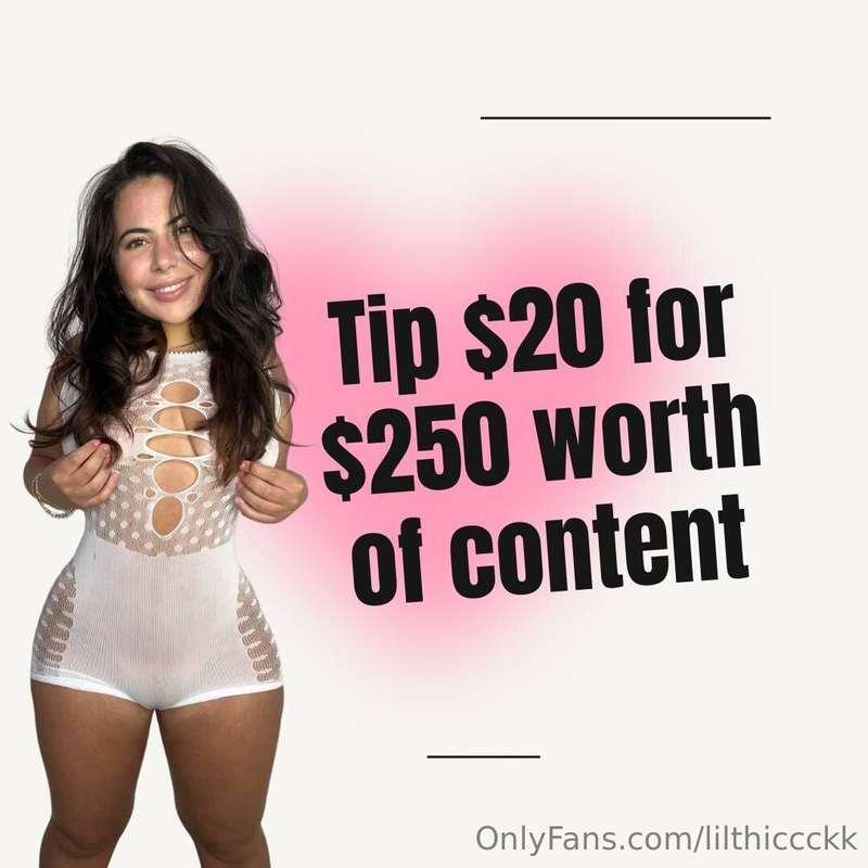  ONLY ONE SPOT LEFT 🤩 First person to TIP $20 gets a bundle ..