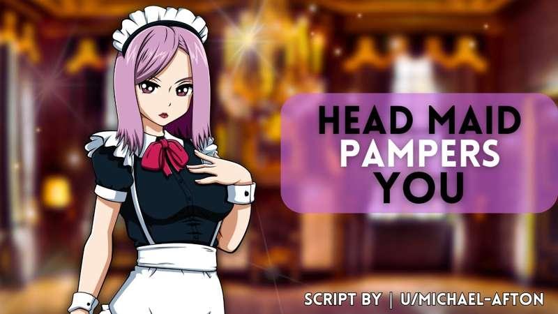 ASMR Roleplay | Head Maid Pampers You [F4A] [Overworked Listener] [Persistent Speaker]