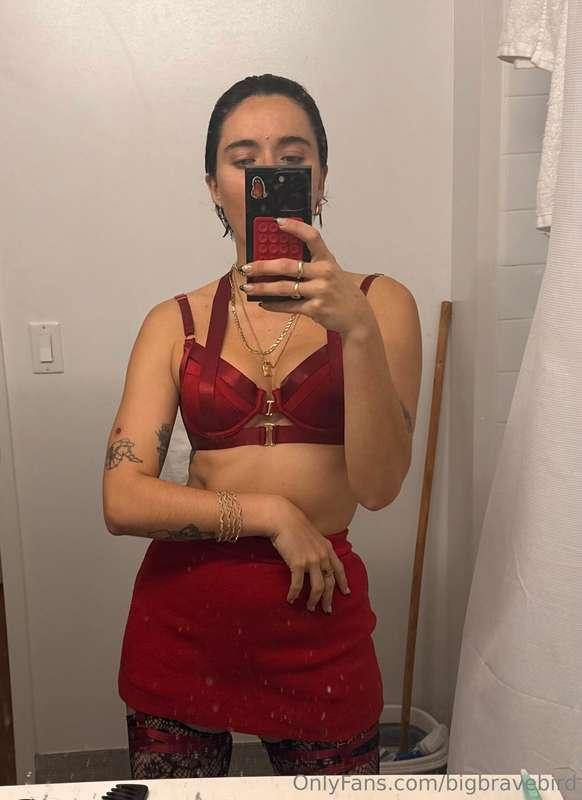 I was just getting ready to go out, thinking about you, writ..