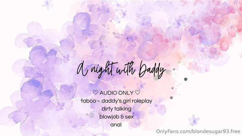 ***A NIGHT WITH DADDY (TABOO AUDIO)*** After teasing my step..