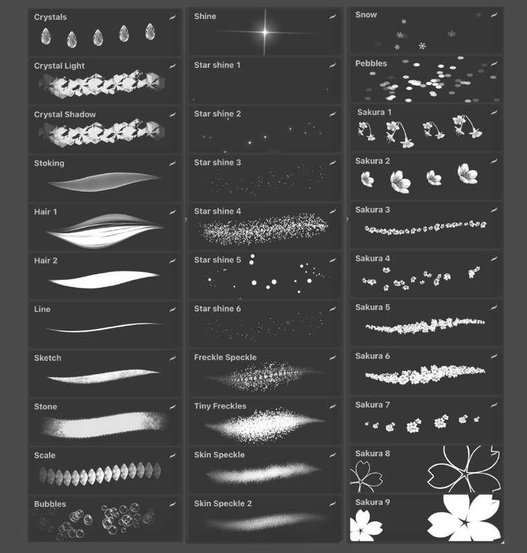 🌸Brush set🌸