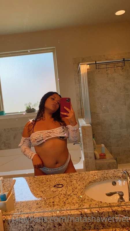 Bathroom selfie