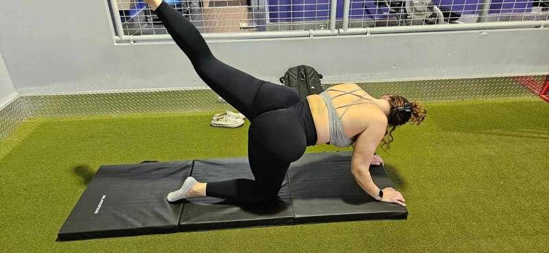 Warming up for leg day