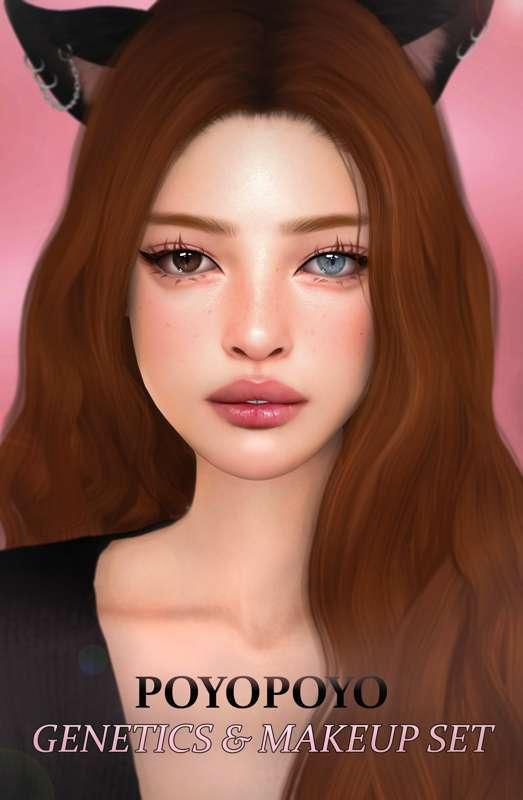 [poyopoyo] GENETICS & MAKEUP SET 
