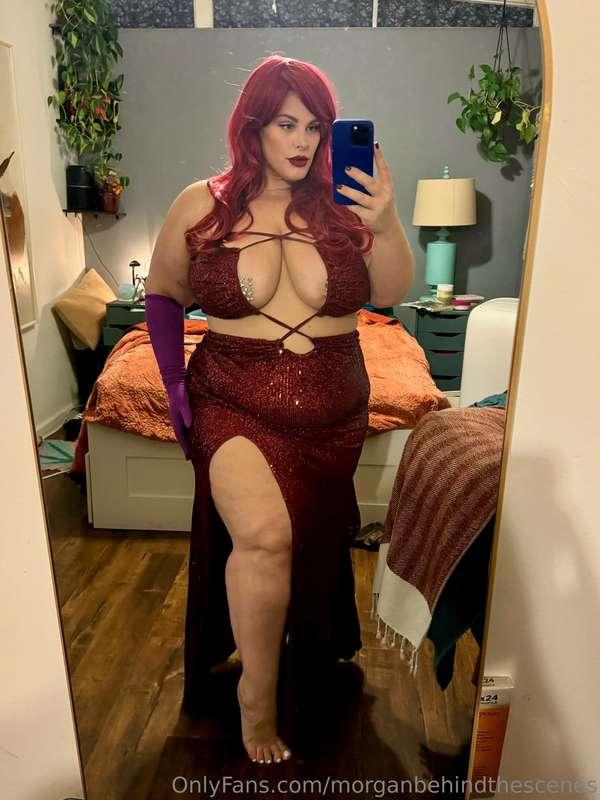 I’m not bad…I’m just drawn that way. 💋Happy Halloween!