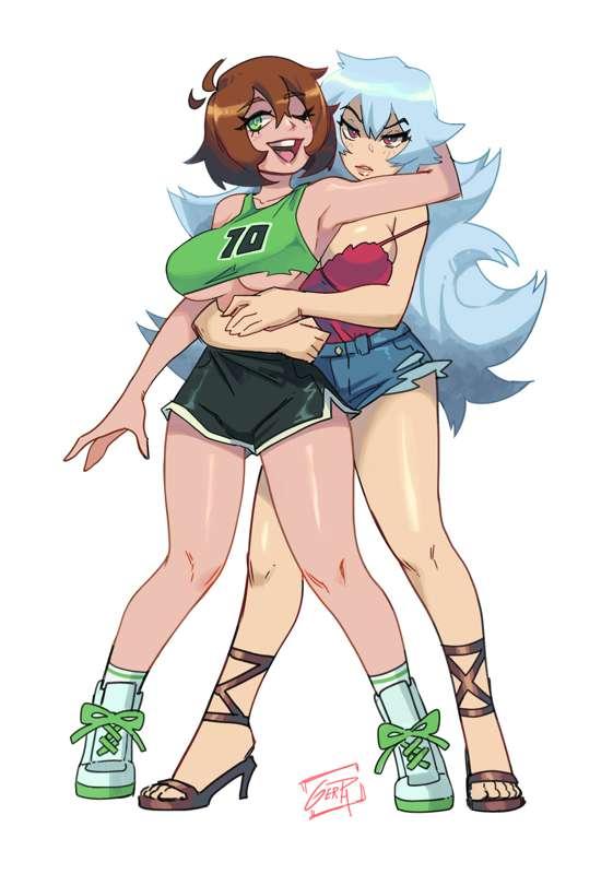 Alba and jen