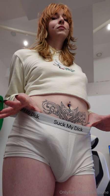 Will you do what my undies say? 🥵