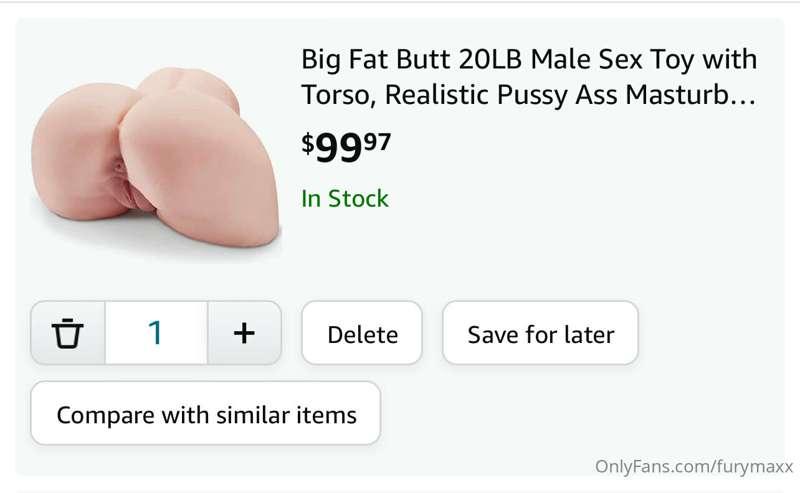 So who wants to contribute to this for me? Or if you buy it ..