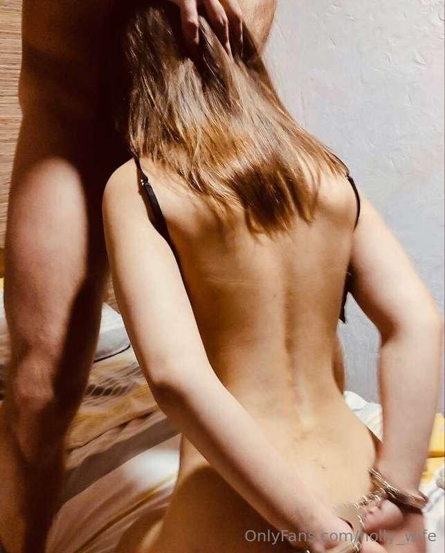 In this photo, my husband shared my mouth with our friend — ..