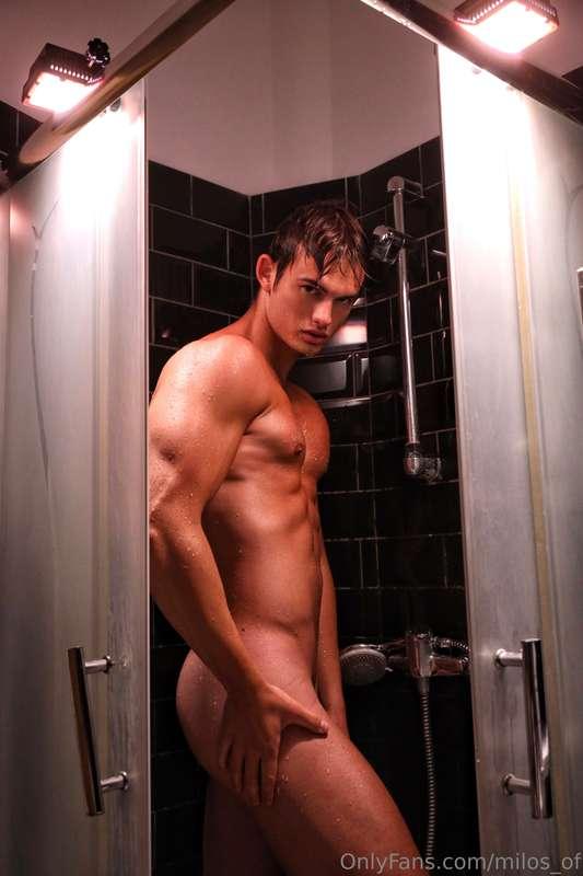 Dripping wet, hard to behave. I started innocently, but now ..