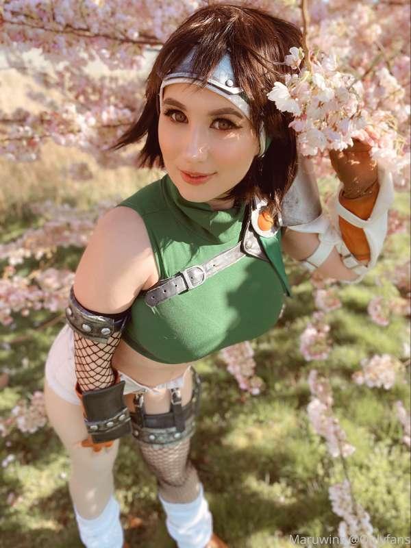 That’s how ninjas do it 🍃  Got some nice pics of Yuffie toda..