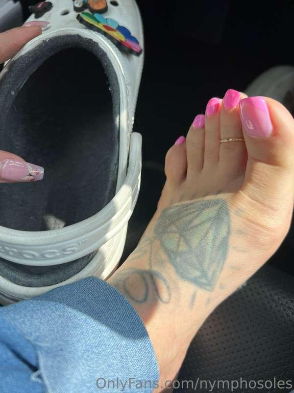 Put your nose in my stinky crocs and inhale deeply!