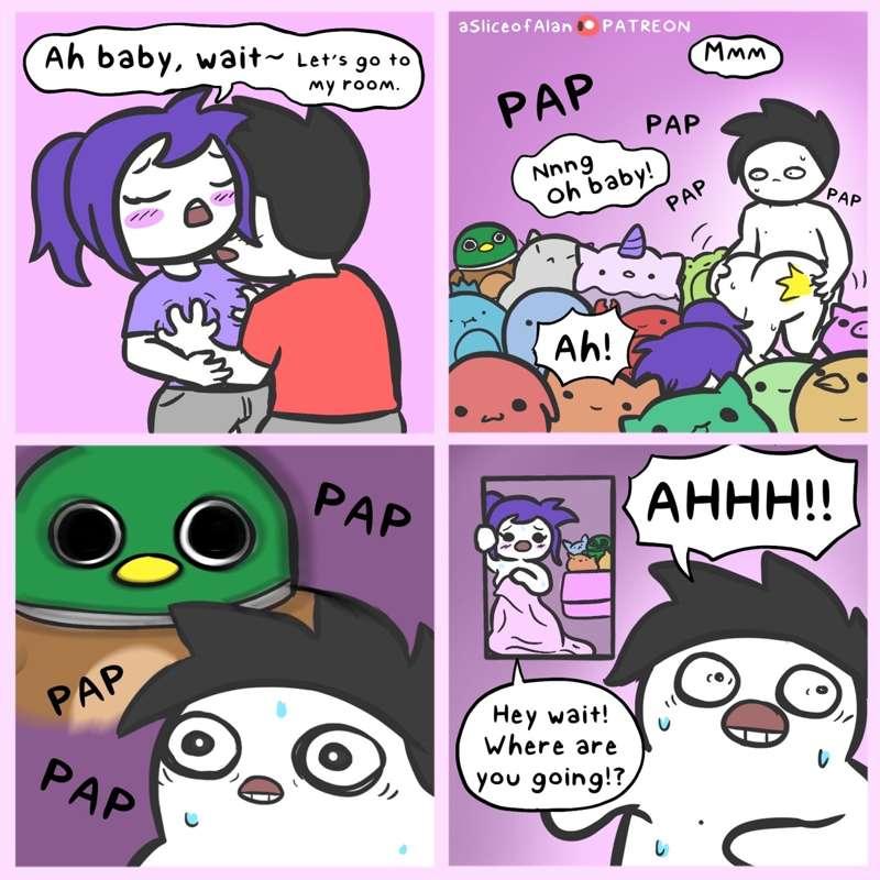 Plushies (NSFW COMIC)