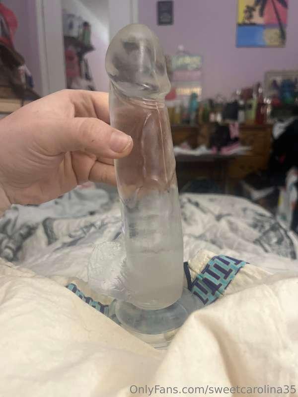Anyone wanting to see my dildo deep in my pussy instead of m..