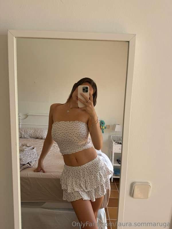 I could stay in this sweet little outfit all day… unless you..