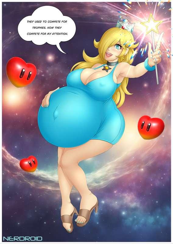Rosalina in her evening dress ❤️