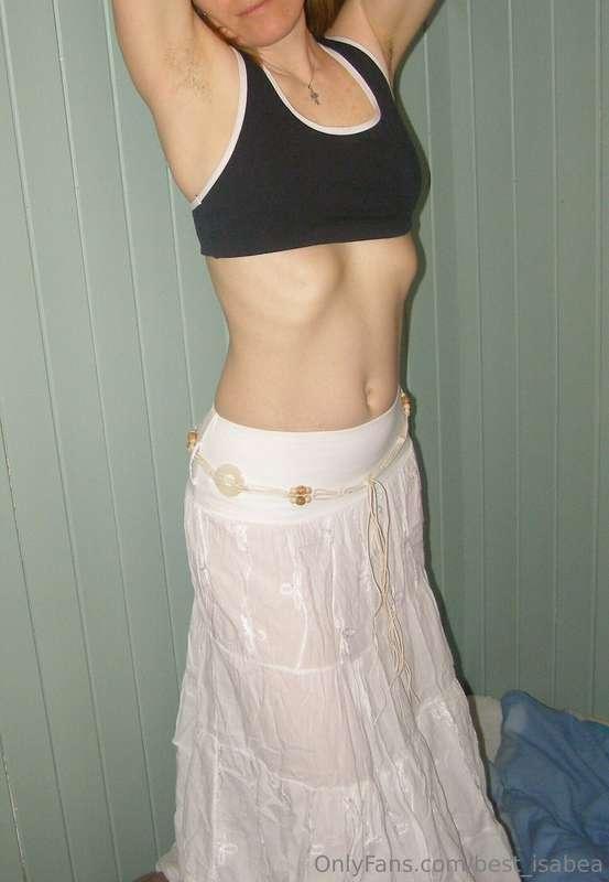 Only two pieces of clothing