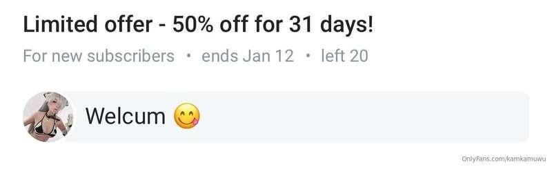 I’m having a BIG discount on my other acc and sending a nude..