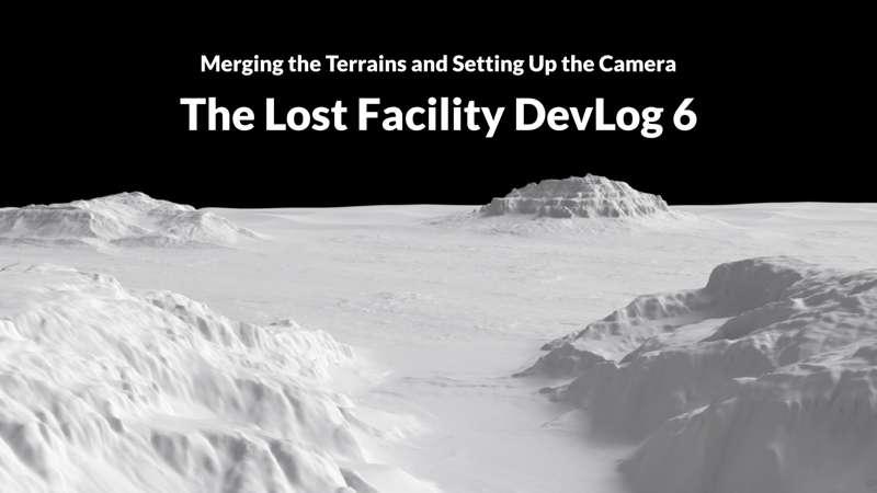 Merging the Terrains | The Lost Facility DevLog 6 | Houdini 19.5