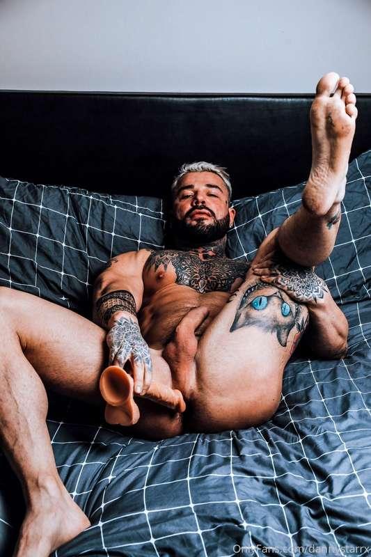 Me having playful fun with a dildo courtesy of @pumpaction