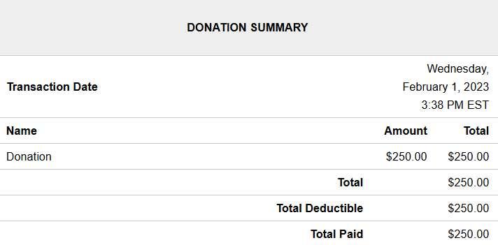 This month's charity: The National Urban League!