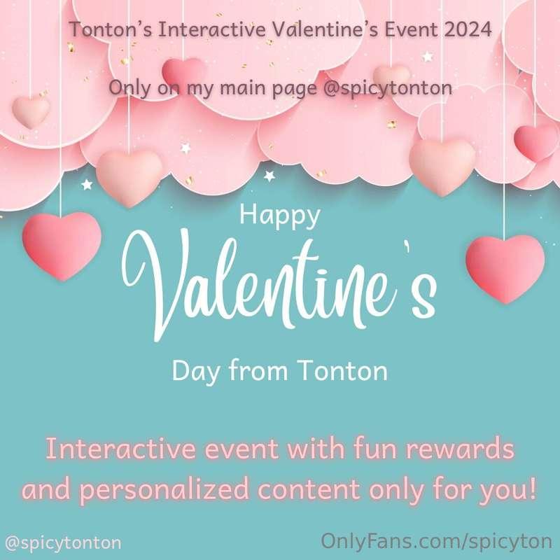 HAPPY VALENTINES DAY❣️
Main page: @spicytonton

I’m doing an..