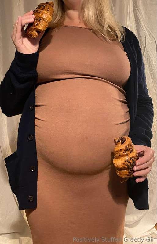 I have to hide my belly with a cardigan but it doesn’t stop ..