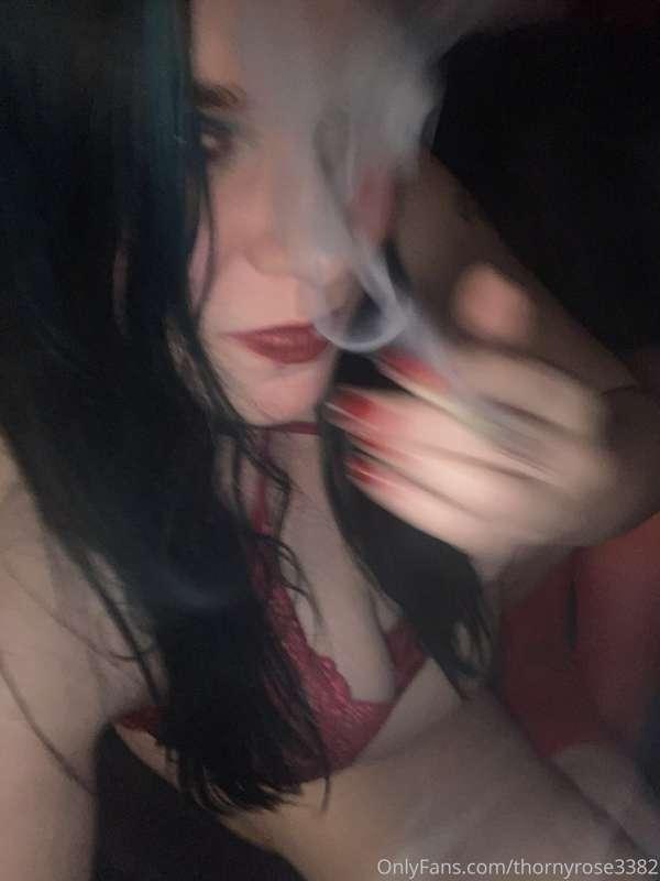 Smoking & having fun!