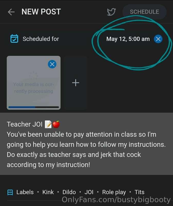 Cumming this Friday! Full 11+ minute teacher JOI dropping ri..