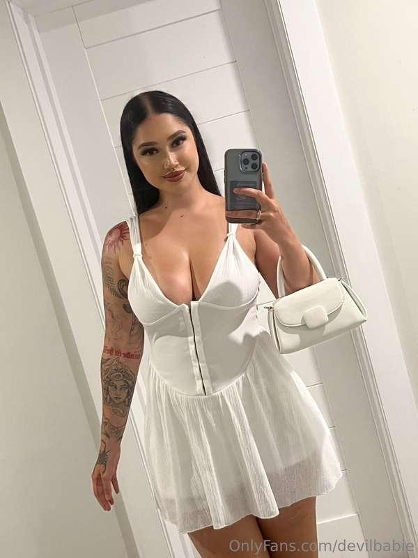 all white 
