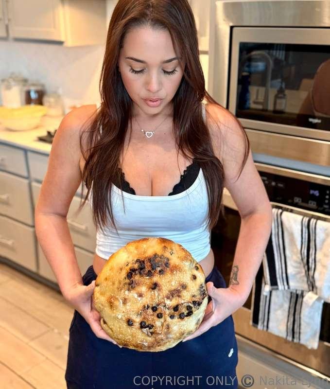 In my Doughs and Hos Era! Homemade chocolate chip sourdough 