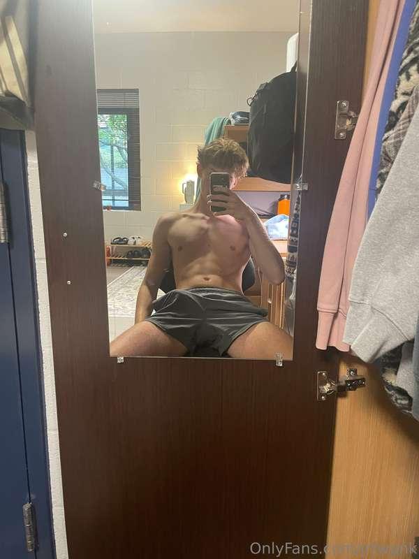 i've been fantasizing about being caught by my roommate whil..