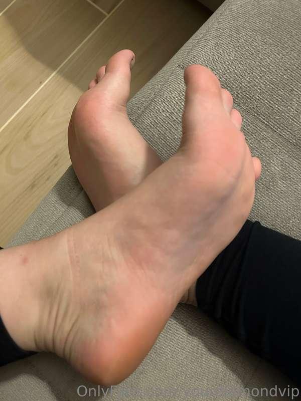 Today my feet were particularly soft so why not take a nice ..